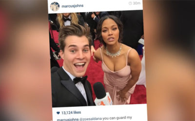 Marcus Johns 2015 Oscar Red Carpet Recap